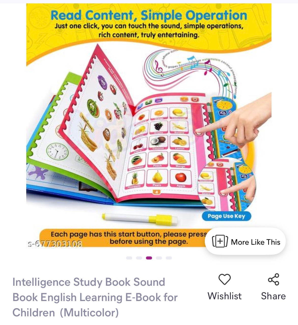Interactive Intelligence book for kids