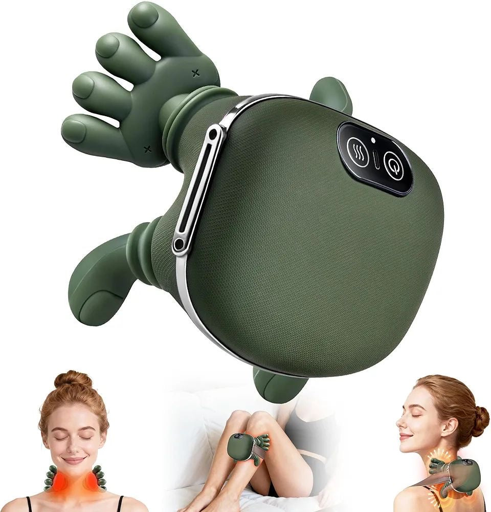 Hand Shape Electric Neck & Shoulder  Massager with Strap