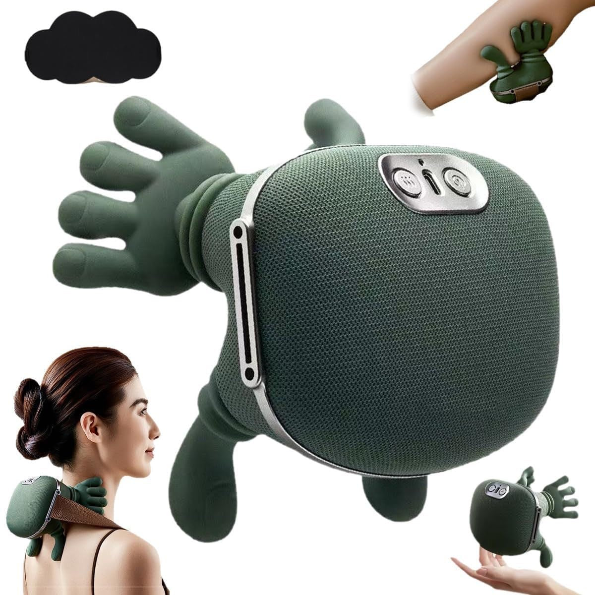 Hand Shape Electric Neck & Shoulder  Massager with Strap