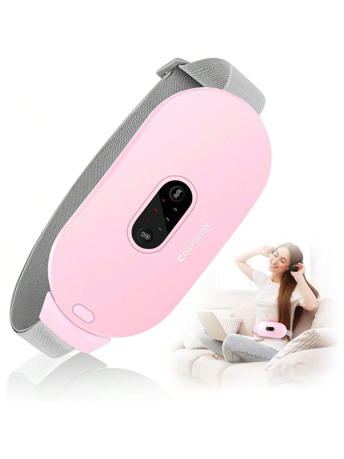 Menstrual Heating Device, Rechargeable Period Pain Relief Machine